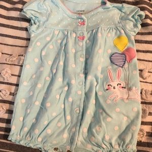 6 month bubble romper